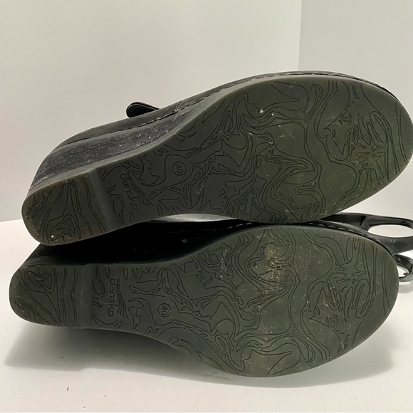 Dansko black nubuck Sandra Mary Jane shoes size 9.5 (40) - Picture 5 of 6